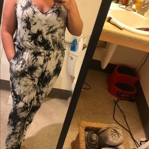 Tye dye jumpsuit XL